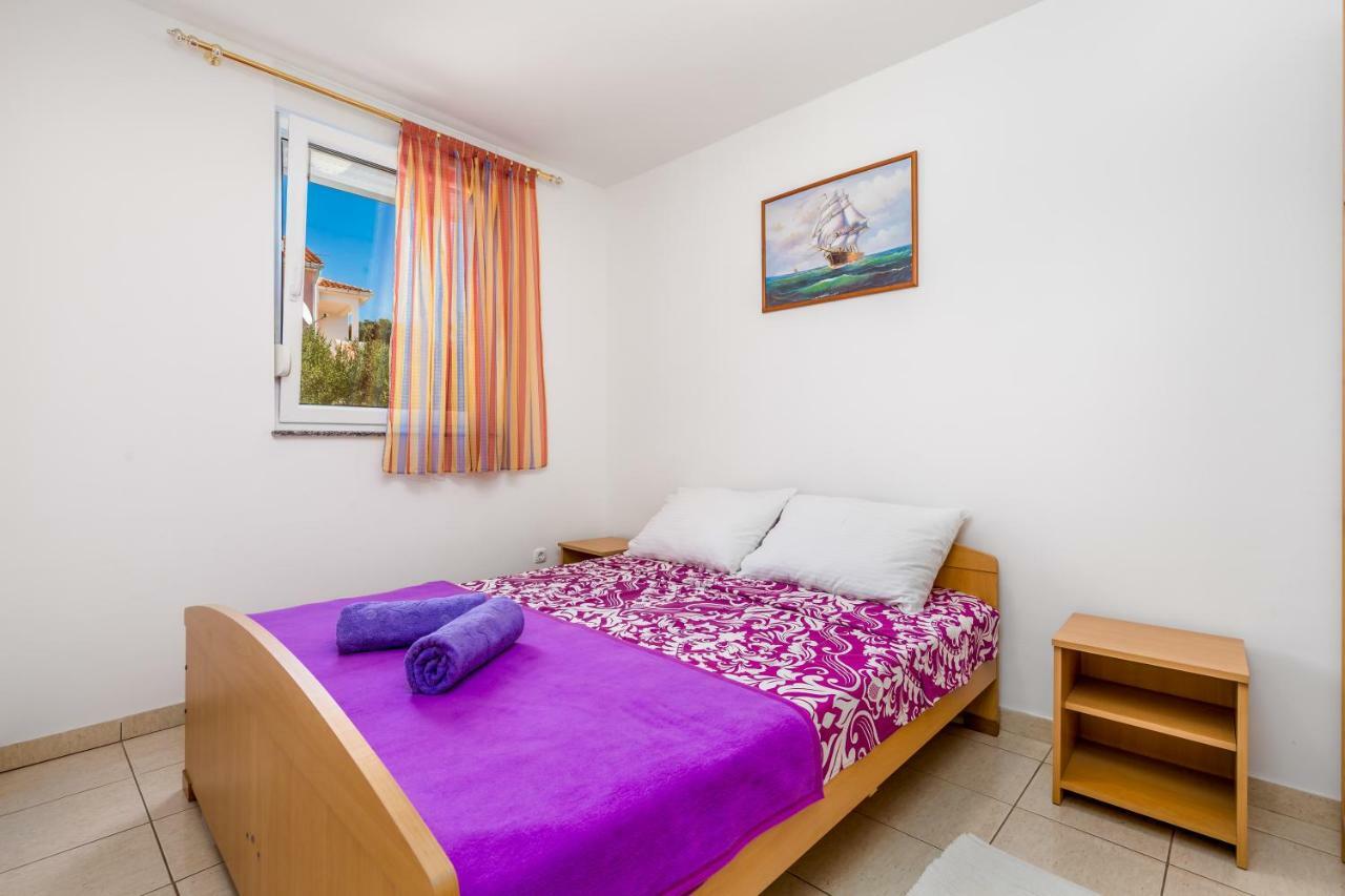 Apartmán Modra Kuca Mandre Exteriér fotografie