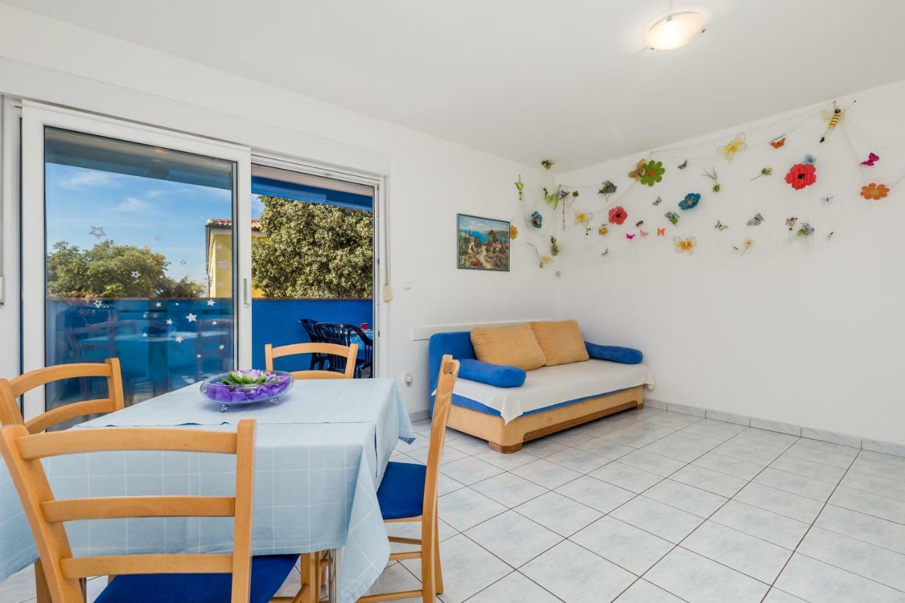 Apartmán Modra Kuca Mandre Exteriér fotografie